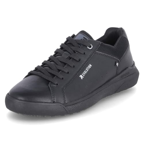 Rieker Herren Low Sneaker Schwarz Leder & Textil 41 von Rieker Evolution