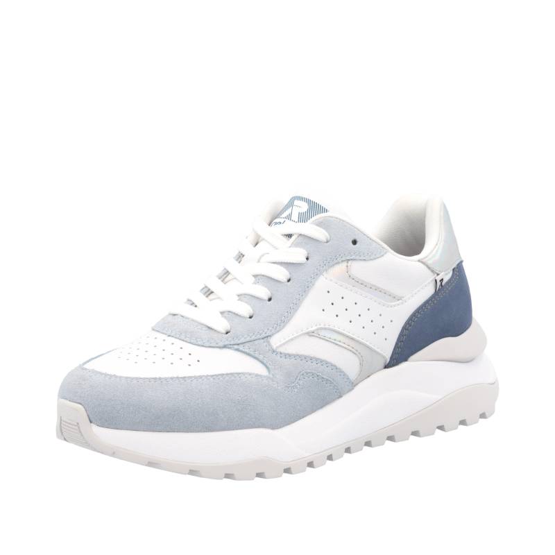 FSK Damen Halbschuhe bleu/weiss/weiss/perlmutt/jeans - Gr. - 42 von Rieker