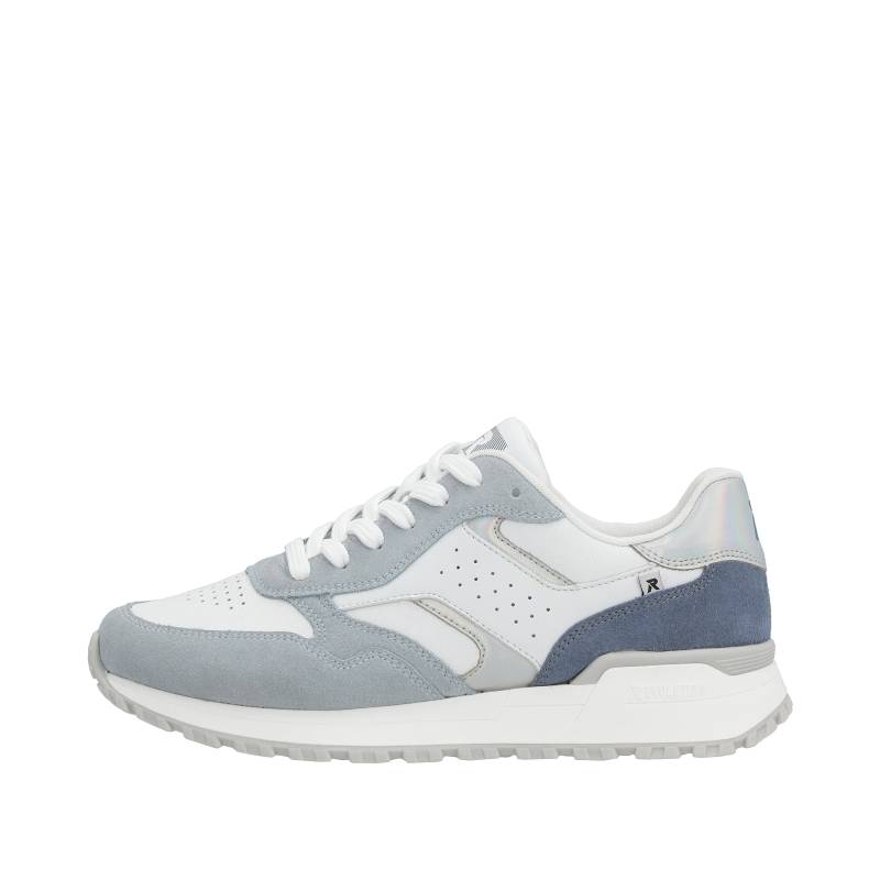 FSK Damen Halbschuhe bleu/weiss/weiss/perlmutt/jeans - Gr. - 42 von Rieker