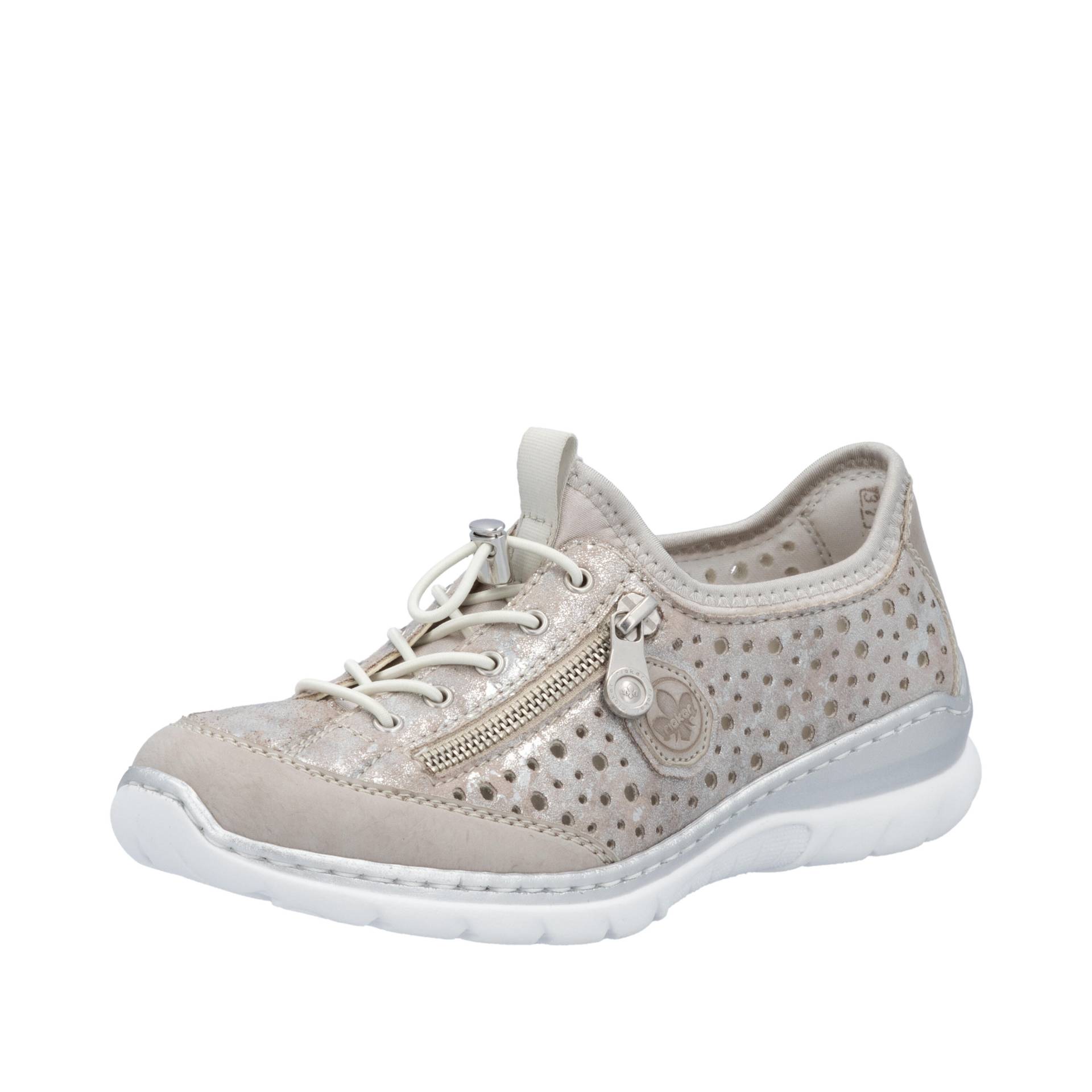 FSK Damen Halbschuhe ice/rose-metallic/perlcloud - Gr. - 39 von Rieker