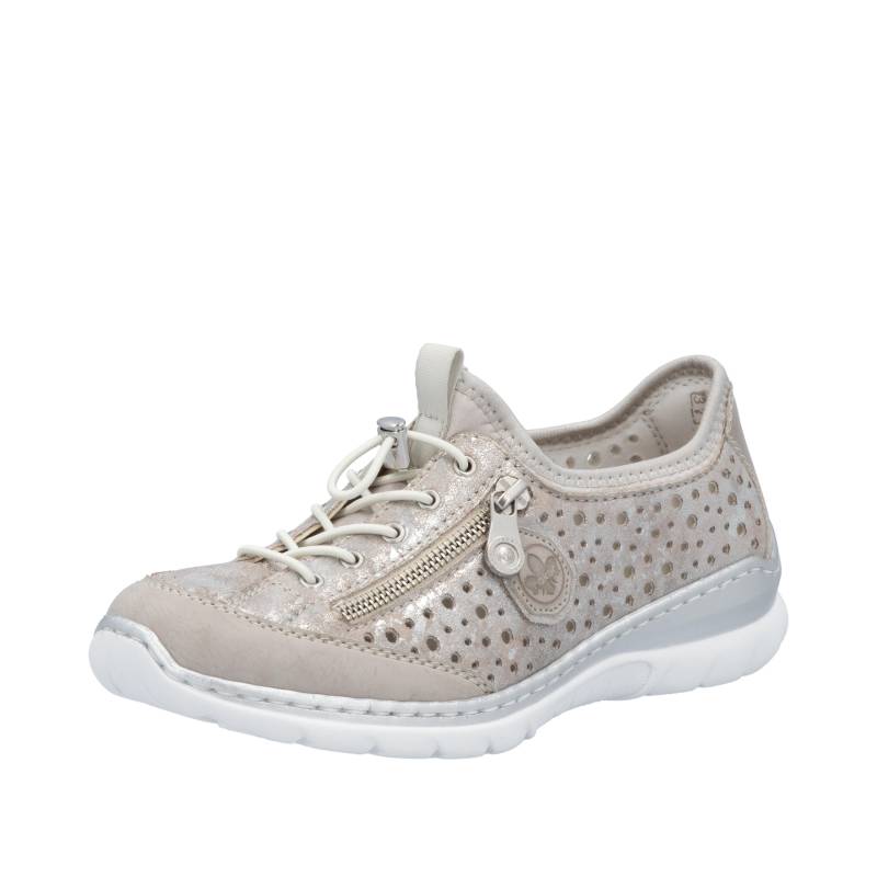 FSK Damen Halbschuhe ice/rose-metallic/perlcloud - Gr. - 39 von Rieker