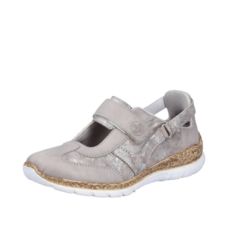 FSK Damen Halbschuhe ice/rose-metallic - Gr. - 39 von Rieker