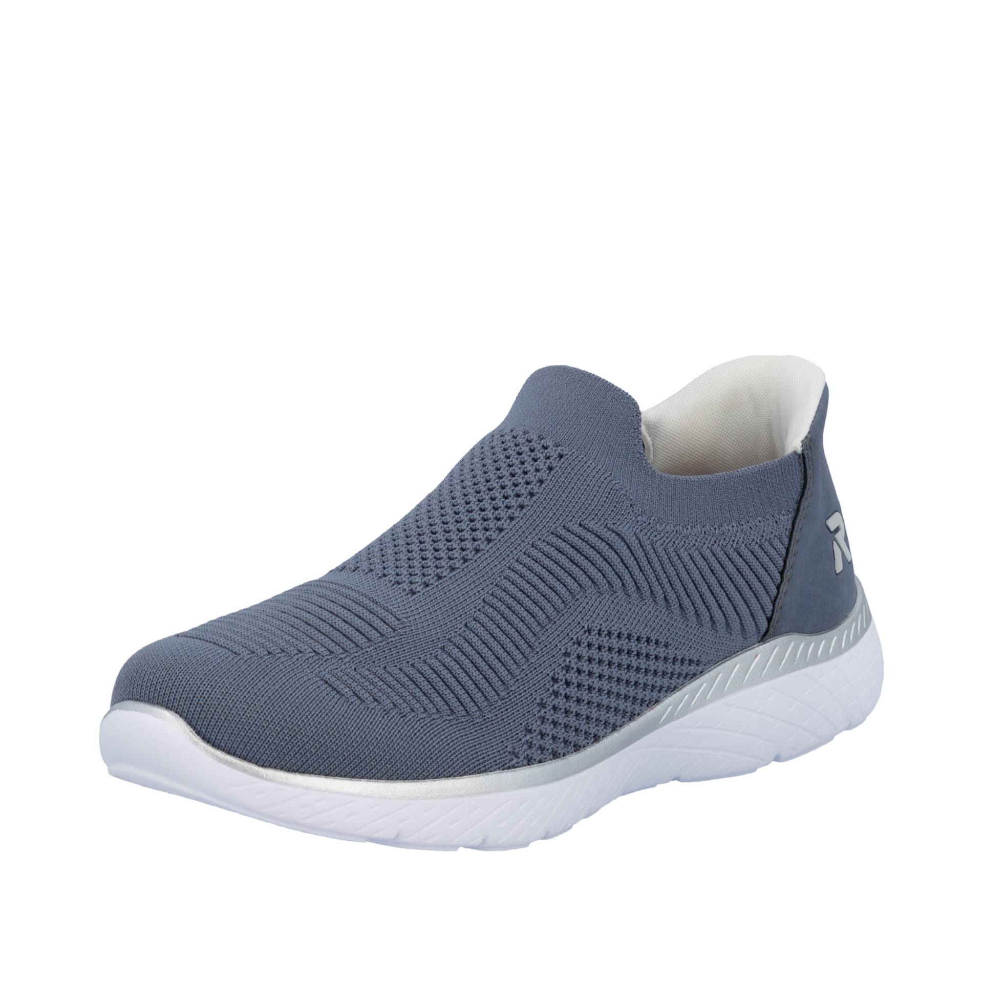 FSK Damen Halbschuhe jeans/lightblue - Gr. - 40 von Rieker