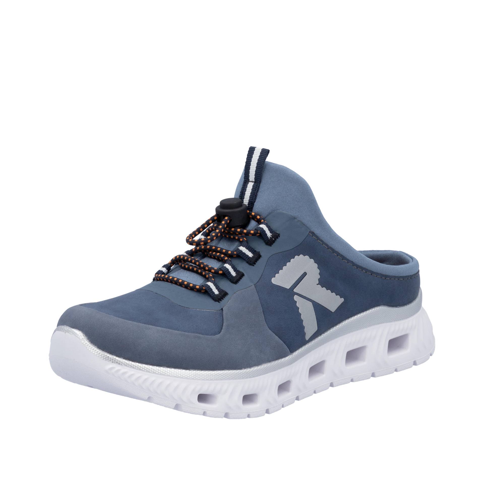 FSK Damen Halbschuhe lightblue/jeans/adria/perlwave - Gr. - 40 von Rieker