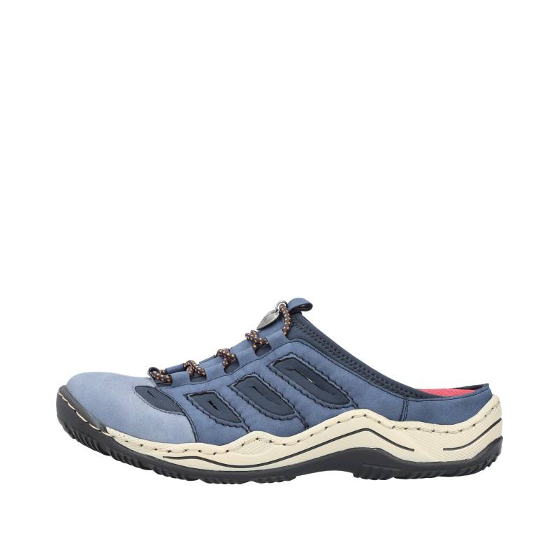 FSK Damen Halbschuhe lightblue/jeans/navy - Gr. - 36 von Rieker