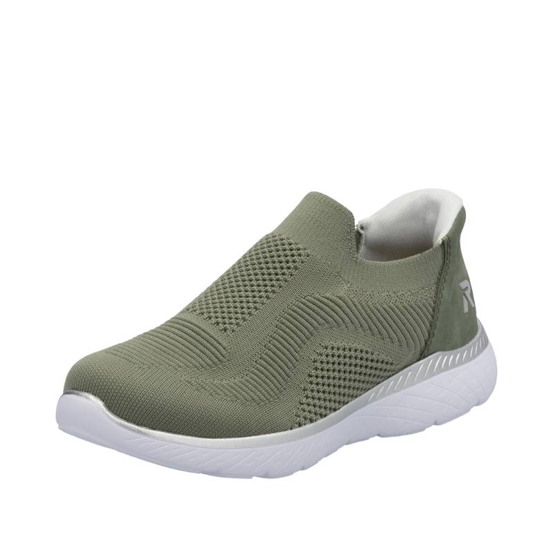 FSK Damen Halbschuhe sage/schilf - Gr. - 39 von Rieker
