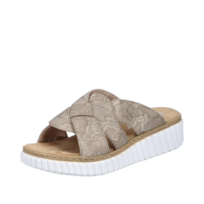 FSK Damen Sandalen lehm-metallic - Gr. - 39 von Rieker