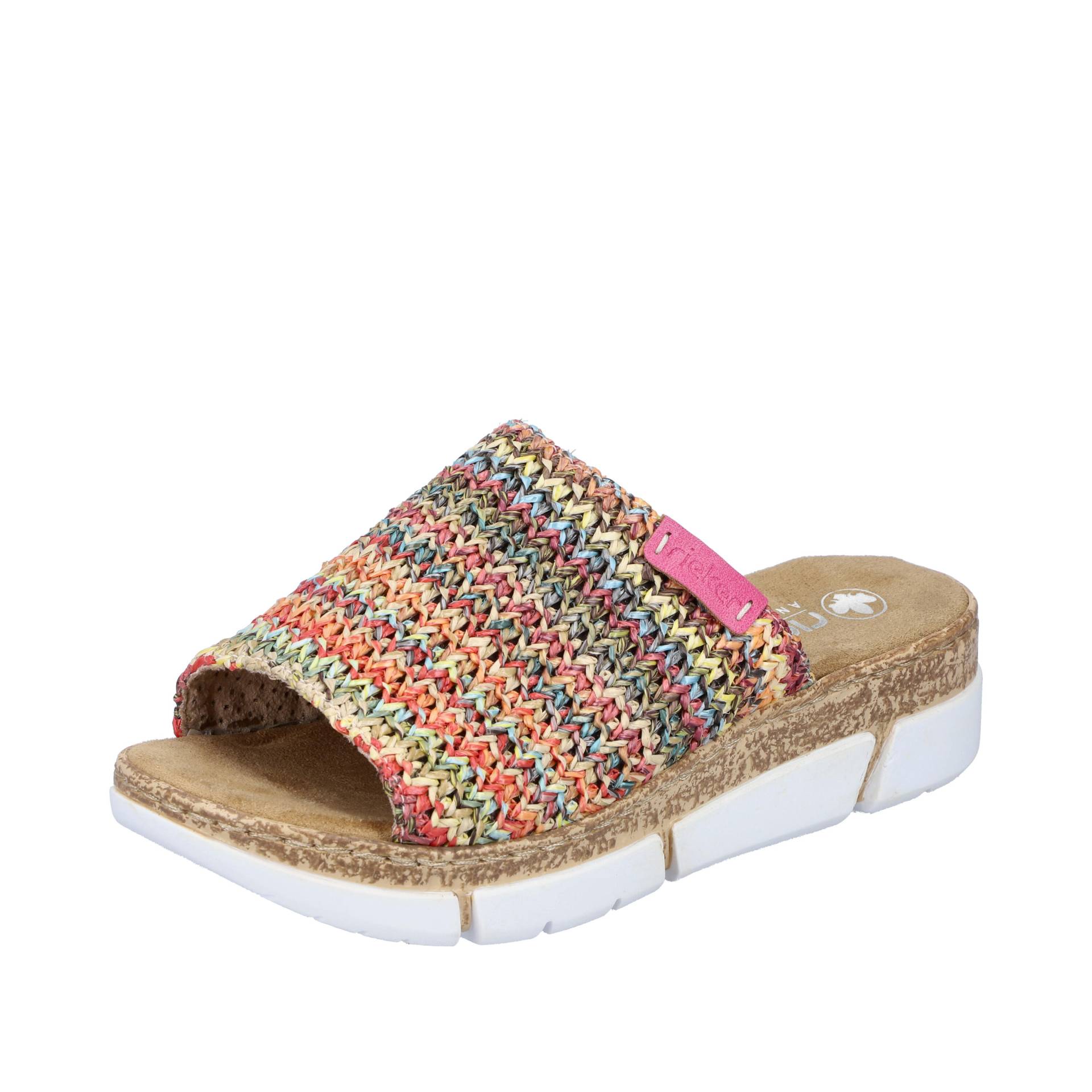 FSK Damen Sandalen multi/fuchsia - Gr. - 40 von Rieker