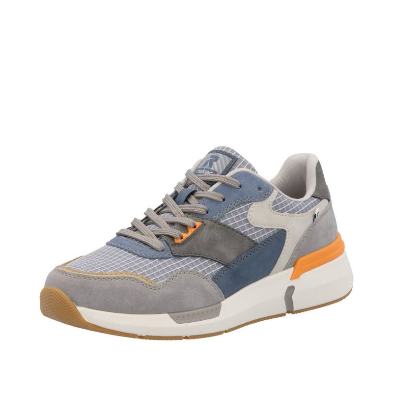 FSK Herren Halbschuhe cement/sand/xenonblue/jeans/smoke/jeans/ - Gr. - 41 von Rieker