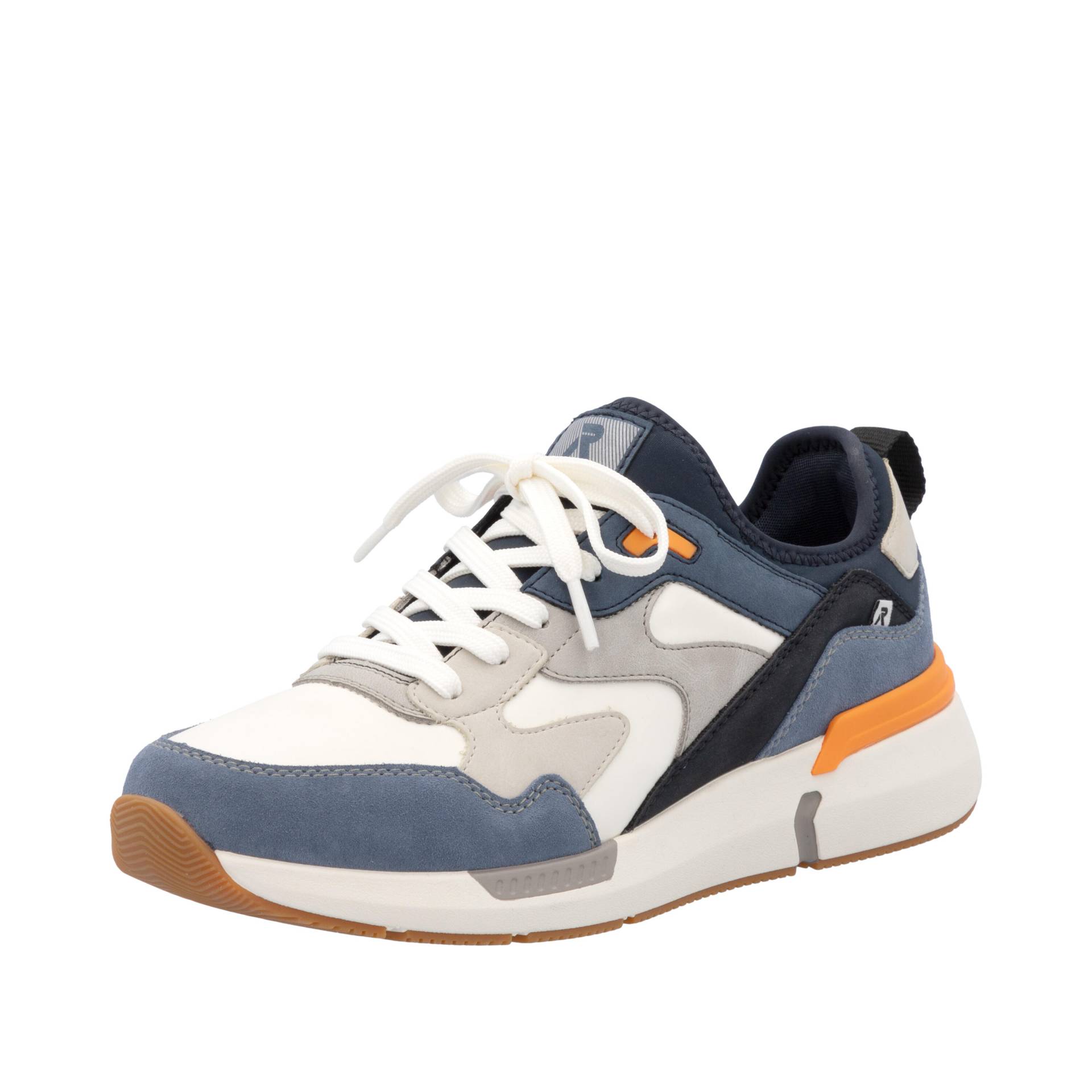 FSK Herren Halbschuhe jeans/dirtywhi/cement/hellgrau/jeans/paz - Gr. - 43 von Rieker