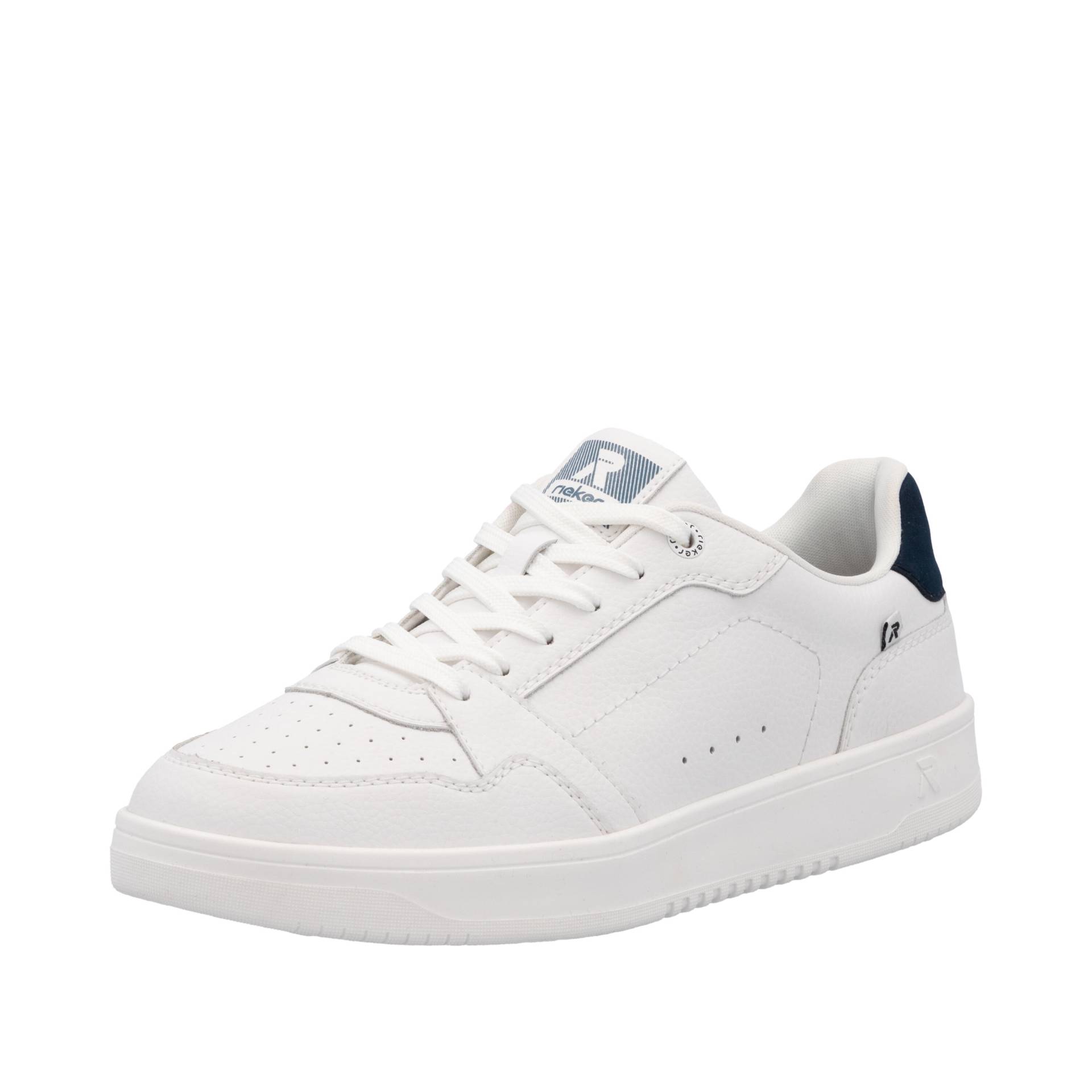 FSK Herren Halbschuhe weiss/ozean - Gr. - 42 von Rieker