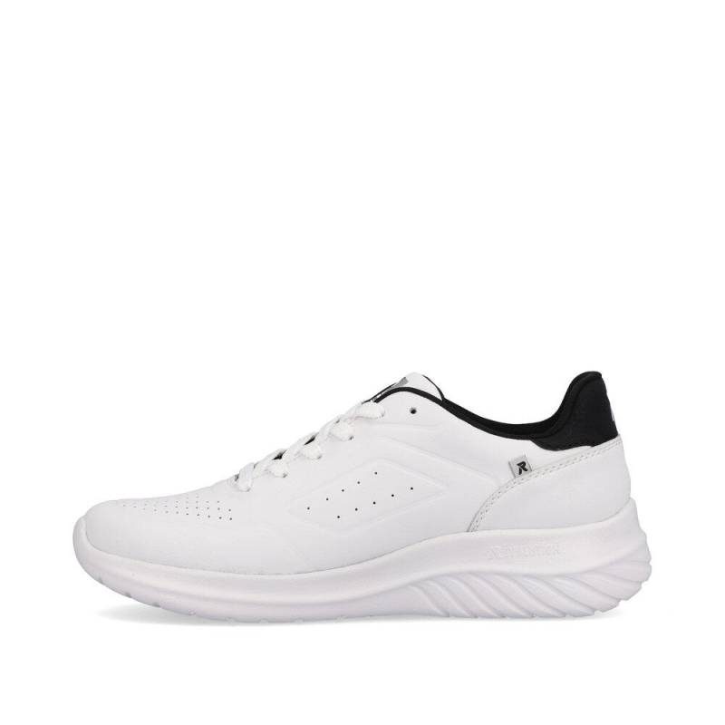 FSK Herren Halbschuhe weiss/schwarz/weiss - Gr. - 44 von Rieker