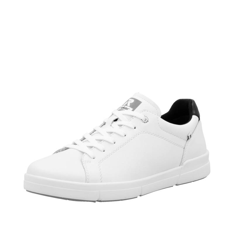 FSK Herren Halbschuhe weiss/schwarz - Gr. - 40 von Rieker
