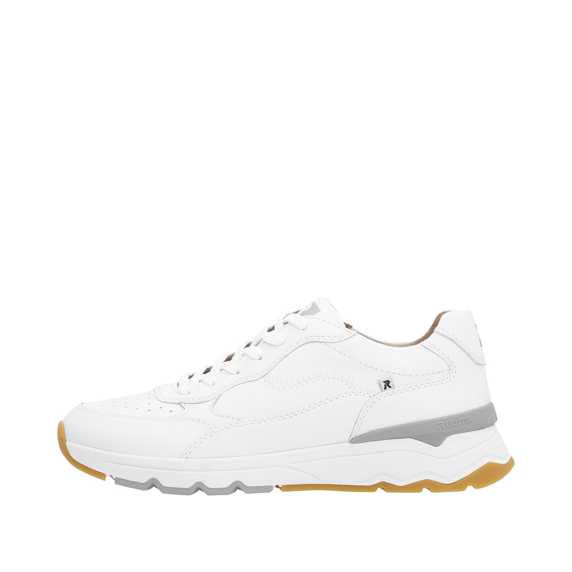 FSK Herren Halbschuhe weiss/weiss - Gr. - 43 von Rieker