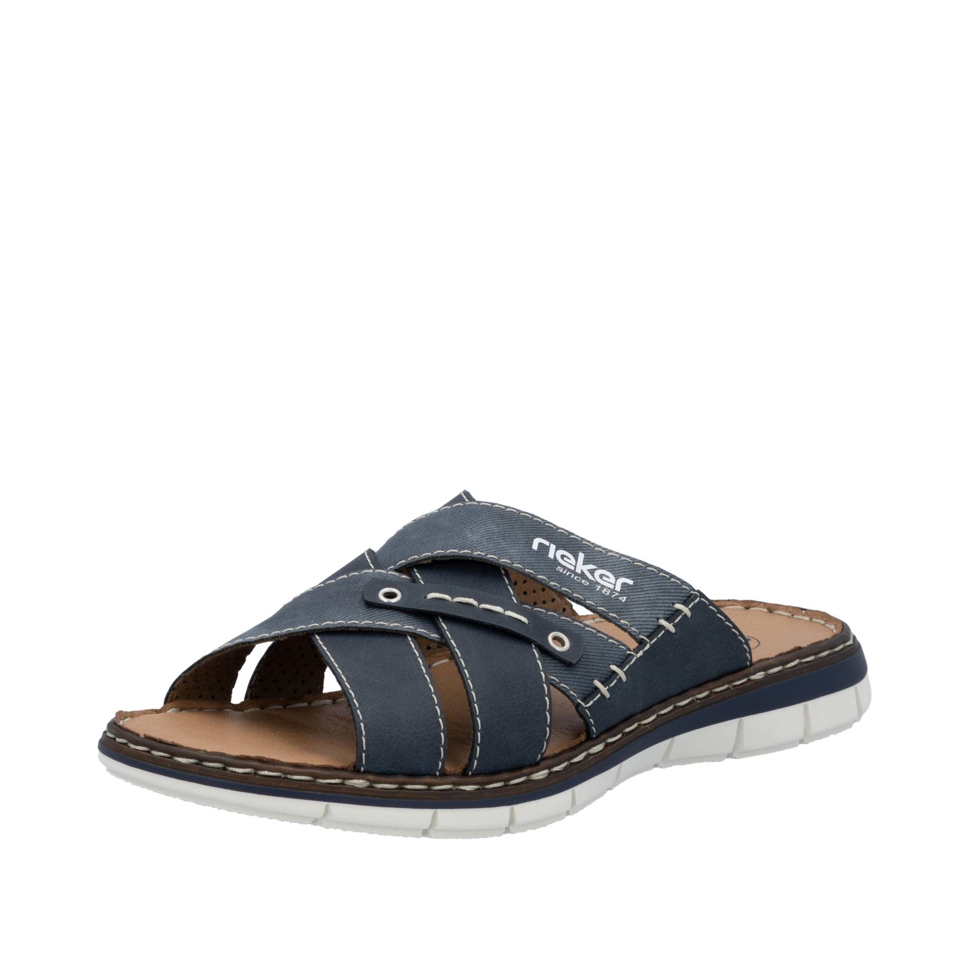 FSK Herren Sandalen denim/jeans - Gr. - 41 von Rieker