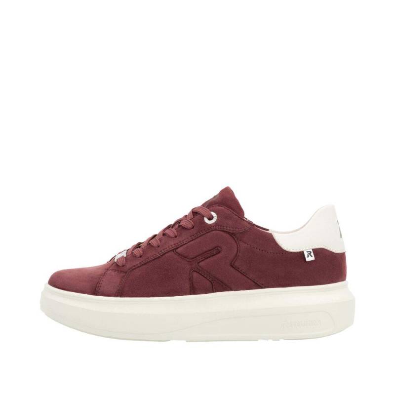 HWK Damen Halbschuhe bordeaux/offwhite - Gr. - 39 von Rieker