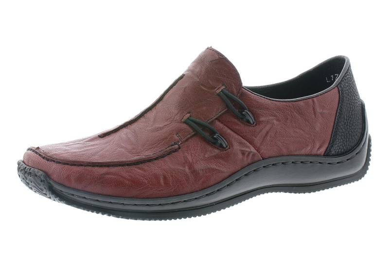 HWK Damen Halbschuhe wine/schwarz - Gr. - 41 von Rieker