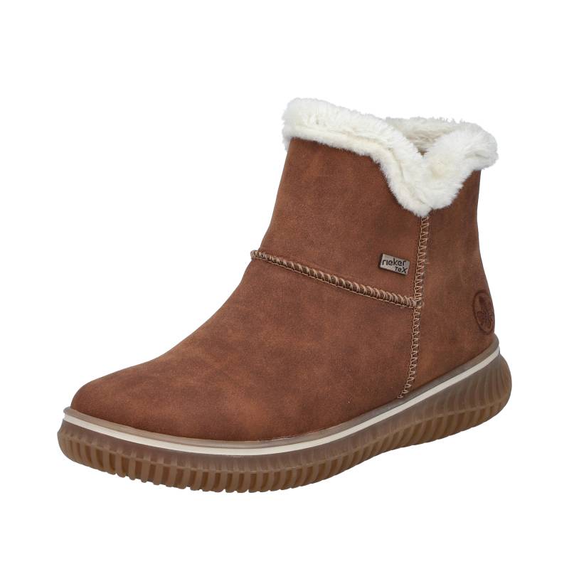 HWK Damen Stiefel brandy/bianco - Gr. - 38 von Rieker