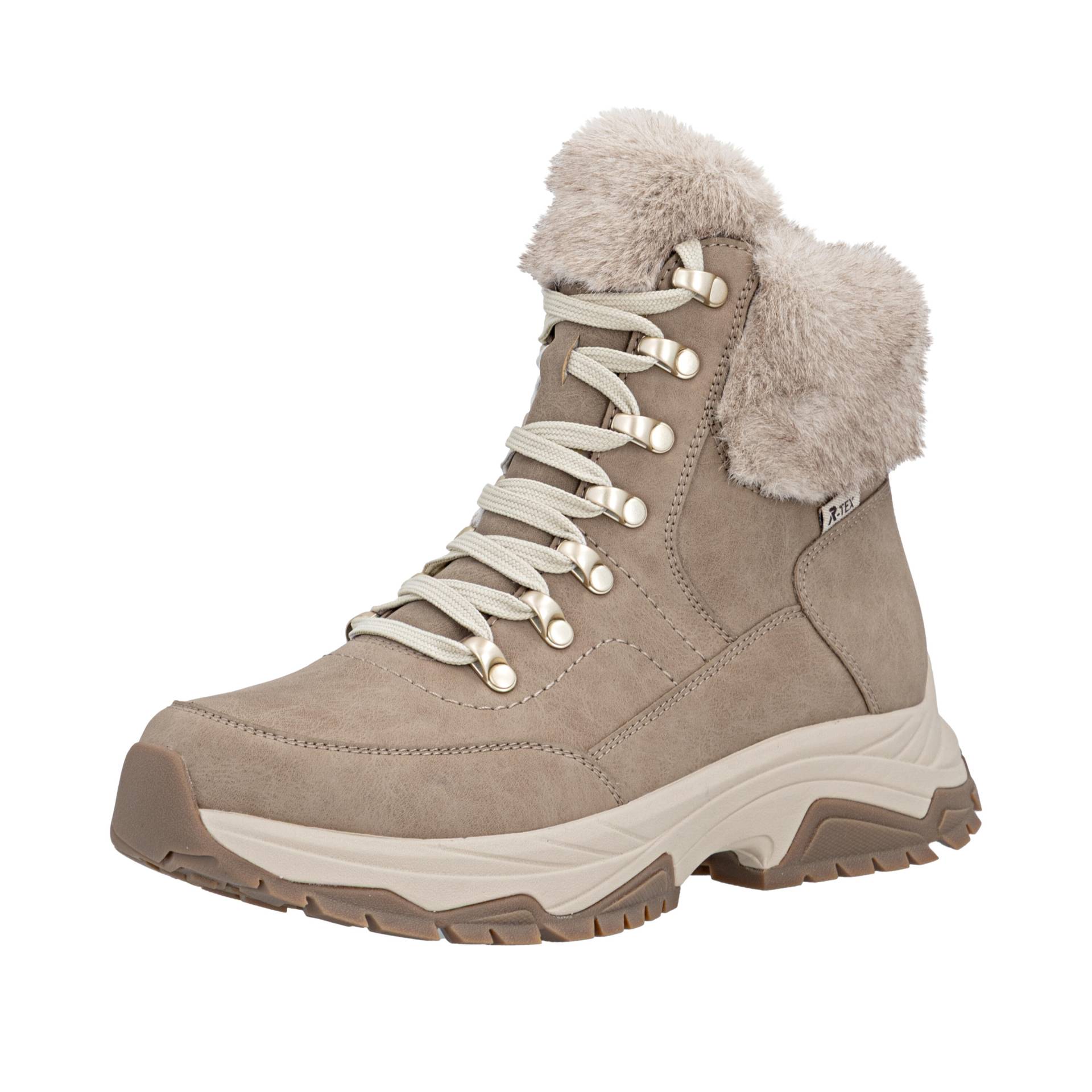 HWK Damen Stiefel camel/beige/fango - Gr. - 40 von Rieker
