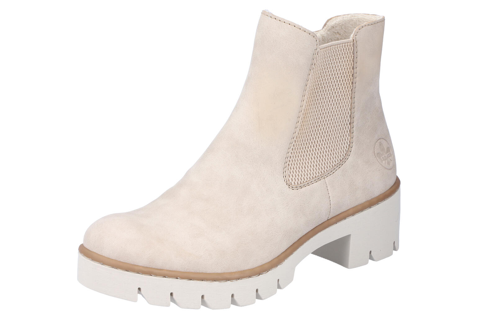 HWK Damen Stiefel champignon/ginger - Gr. - 36 von Rieker