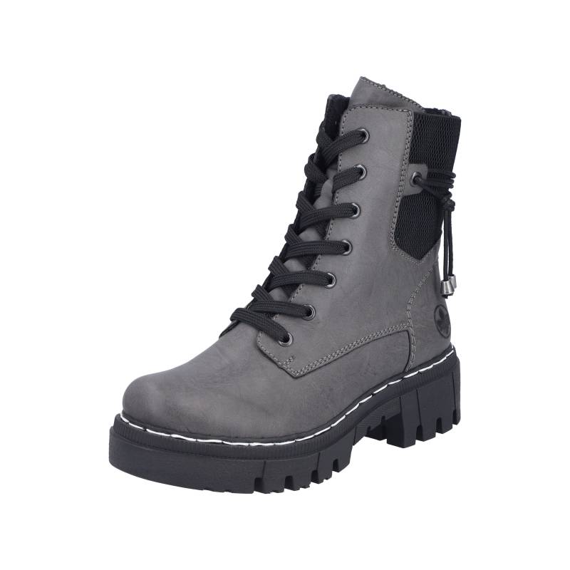 HWK Damen Stiefel graphit/schwarz - Gr. - 38 von Rieker