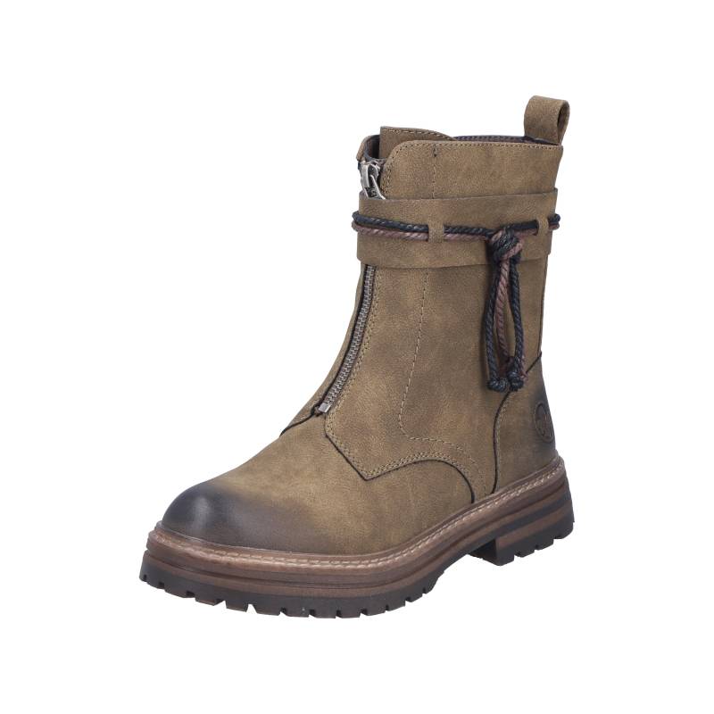 HWK Damen Stiefel khaki - Gr. - 40 von Rieker