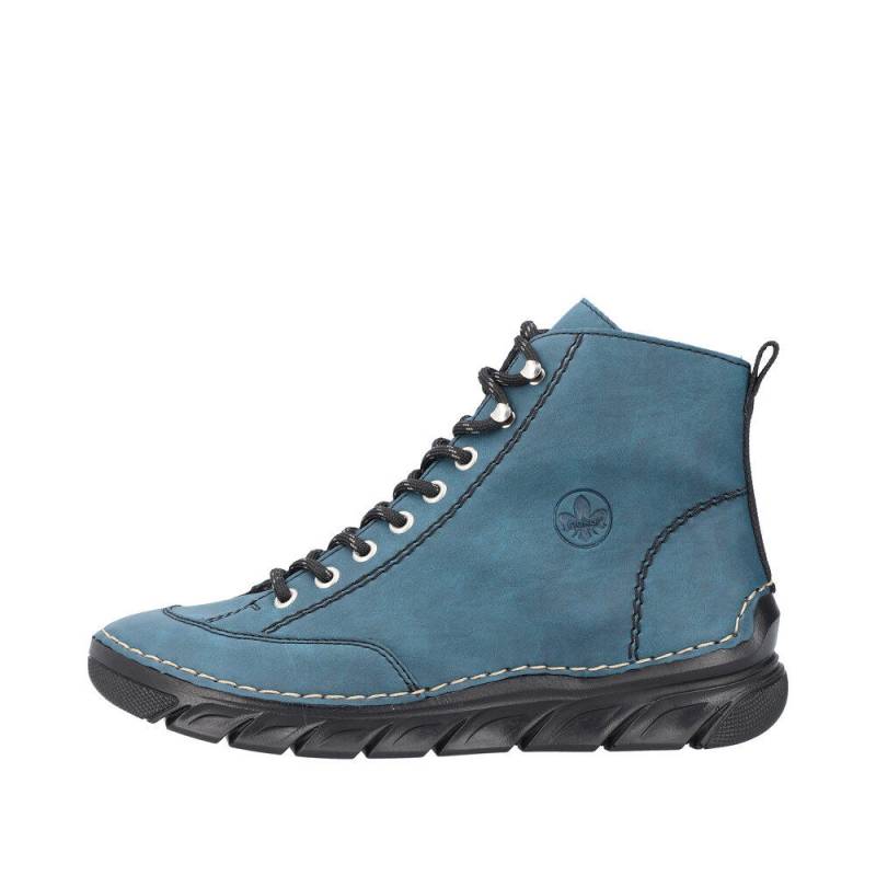 HWK Damen Stiefel petrol - Gr. - 38 von Rieker