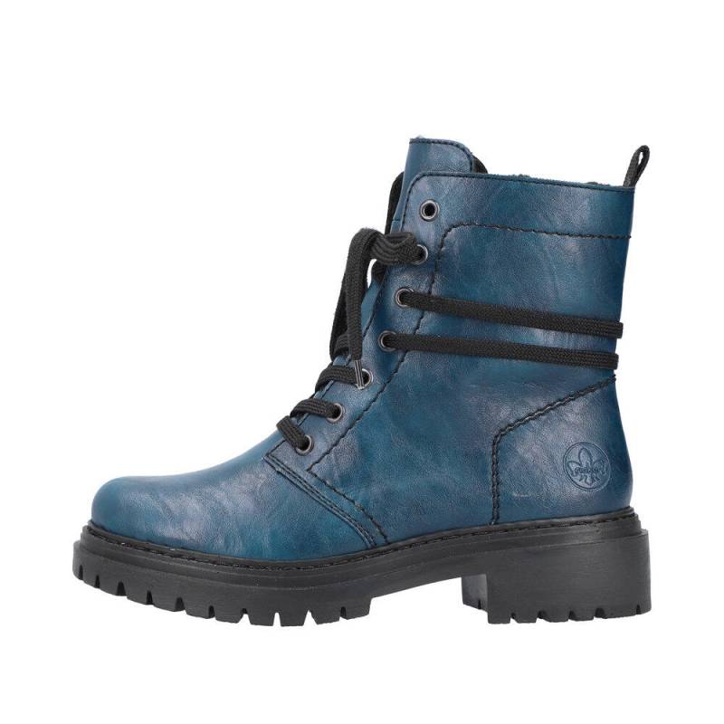 HWK Damen Stiefel petrol - Gr. - 38 von Rieker
