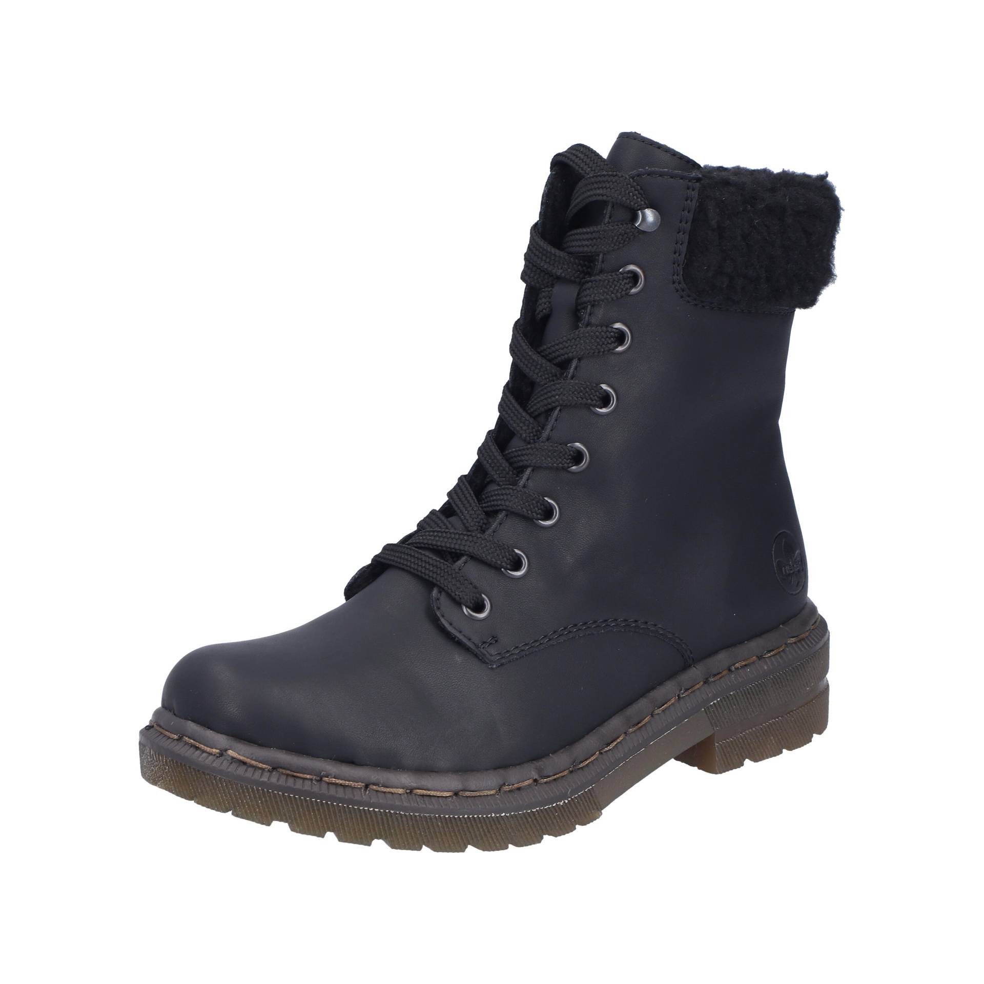 HWK Damen Stiefel schwarz/black - Gr. - 41 von Rieker