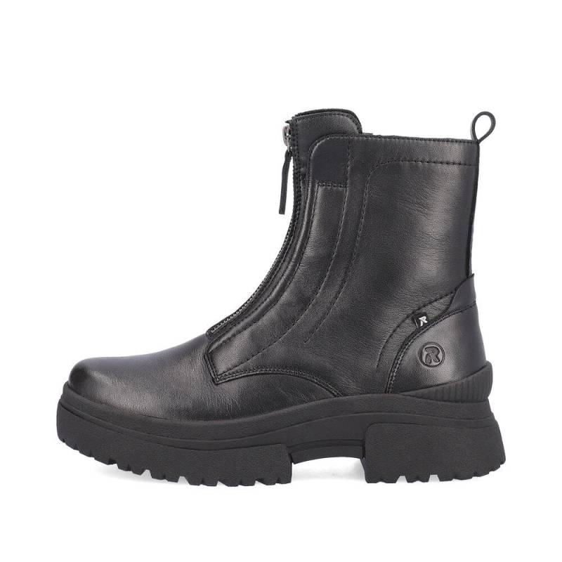 HWK Damen Stiefel schwarz/schwarz - Gr. - 40 von Rieker