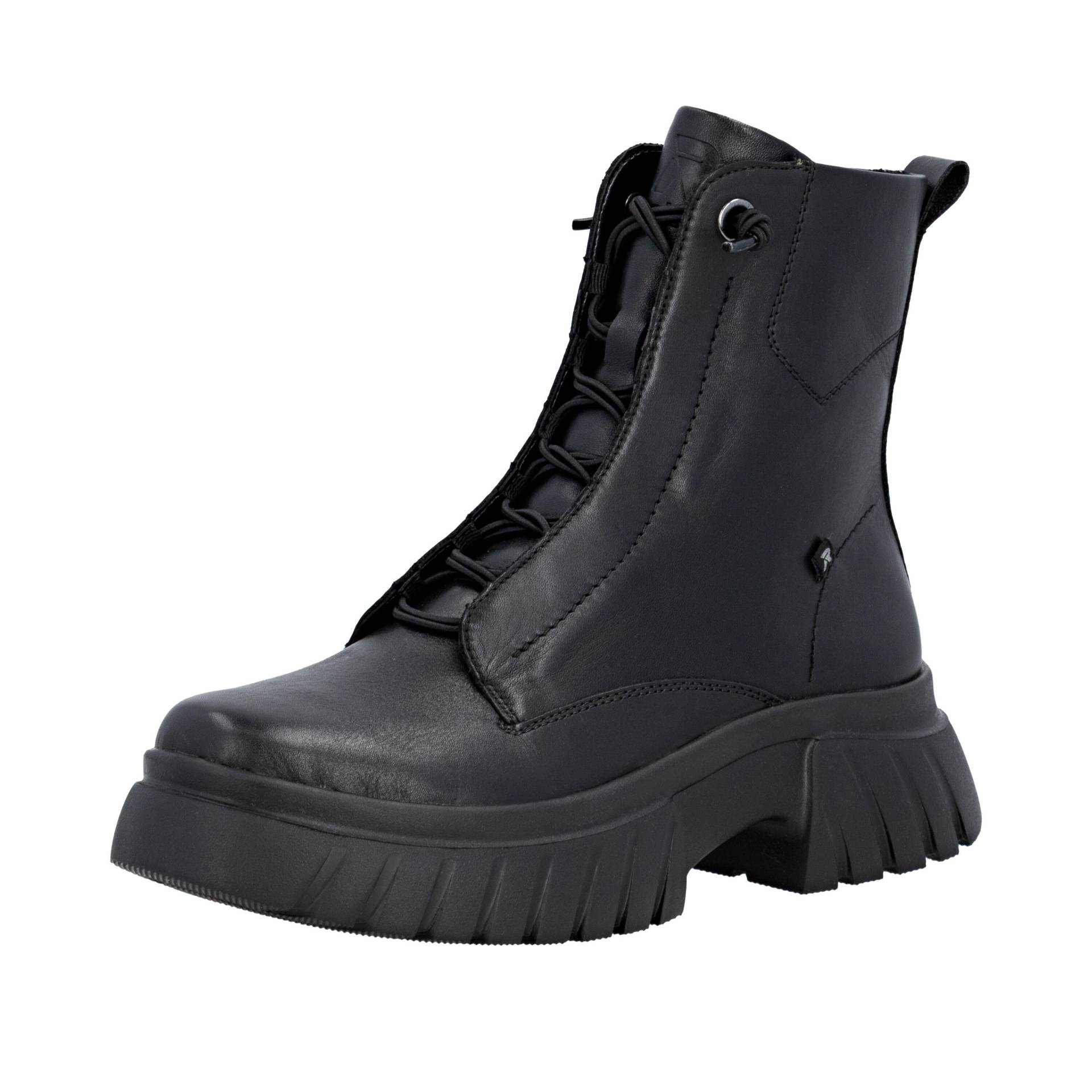 HWK Damen Stiefel schwarz/schwarz - Gr. - 42 von Rieker