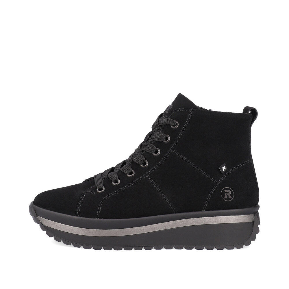 HWK Damen Stiefel schwarz/schwarz - Gr. - 43 von Rieker
