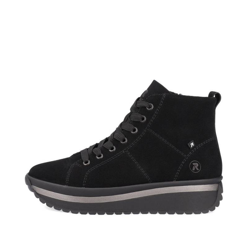 HWK Damen Stiefel schwarz/schwarz - Gr. - 43 von Rieker