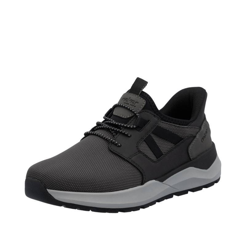 HWK Herren Halbschuhe schwarz-grau/schwarz/blei/schwarz - Gr. - 41 von Rieker