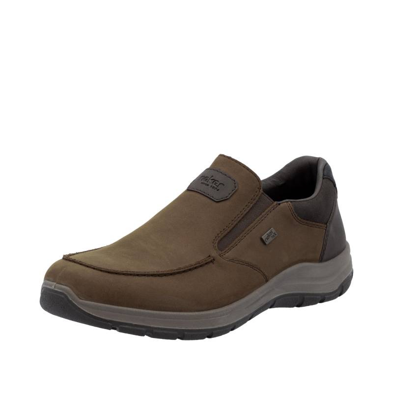 HWK Herren Halbschuhe tabak/moro/braun/schwarz - Gr. - 42 von Rieker