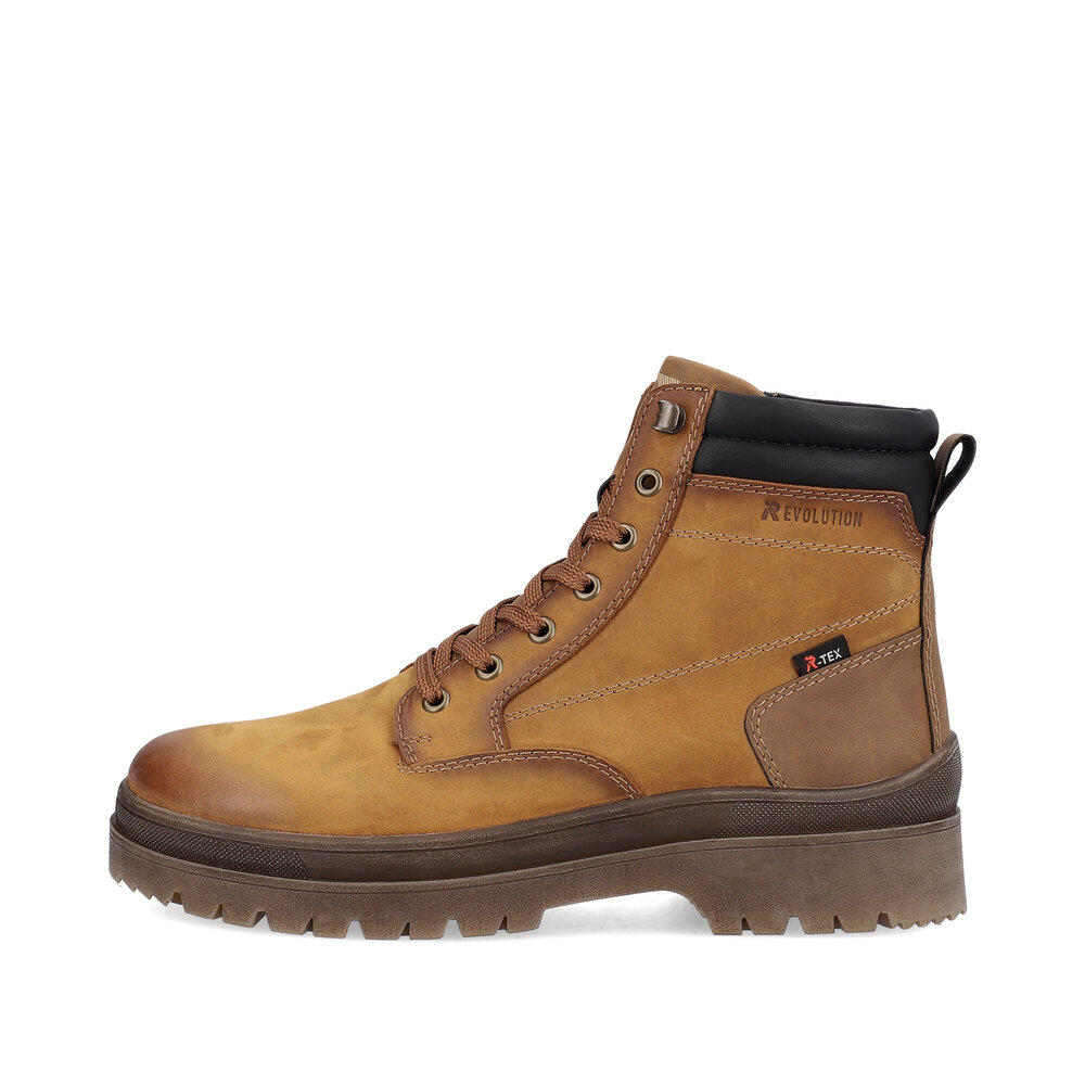 HWK Herren Stiefel butterscotch/nuss/schwarz - Gr. - 42 von Rieker