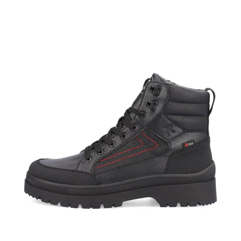 HWK Herren Stiefel schwarz/schwarz/schwarz/schwarz/schwarz - Gr. - 46 von Rieker