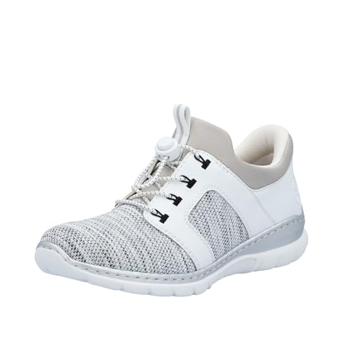 Rieker Damen L32G4 Slipper, Grau, 38 EU von Rieker