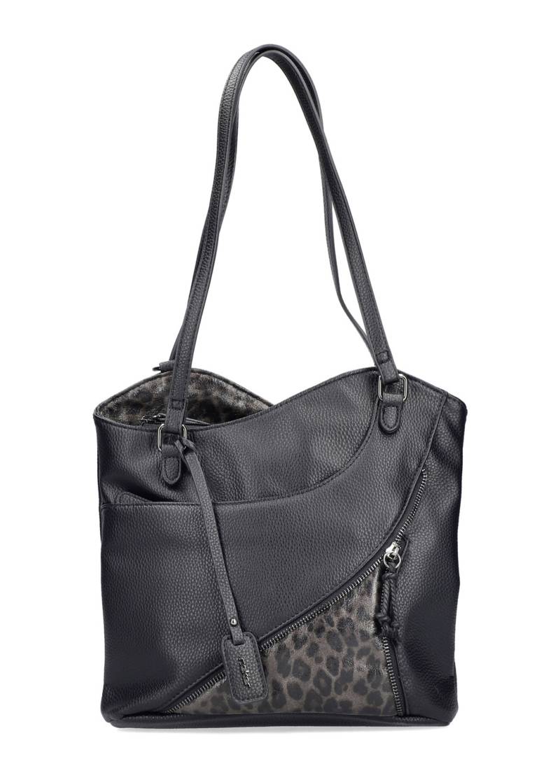 Rieker, Tasche, Damen, mit optischen Leo-Highlights, Schwarz Rieker, Tasche, Damen, mit optischen Leo-Highlights, Schwarz von Rieker