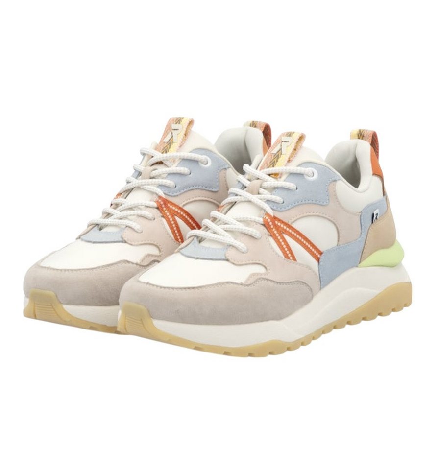 Rieker (Textil) W2501 rosa/bunt Damen Sneaker von Rieker
