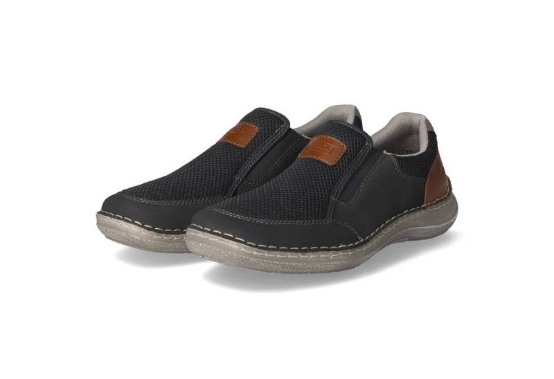 Rieker Rieker 03053-14 Herren Synthetik blau Slipper von Rieker