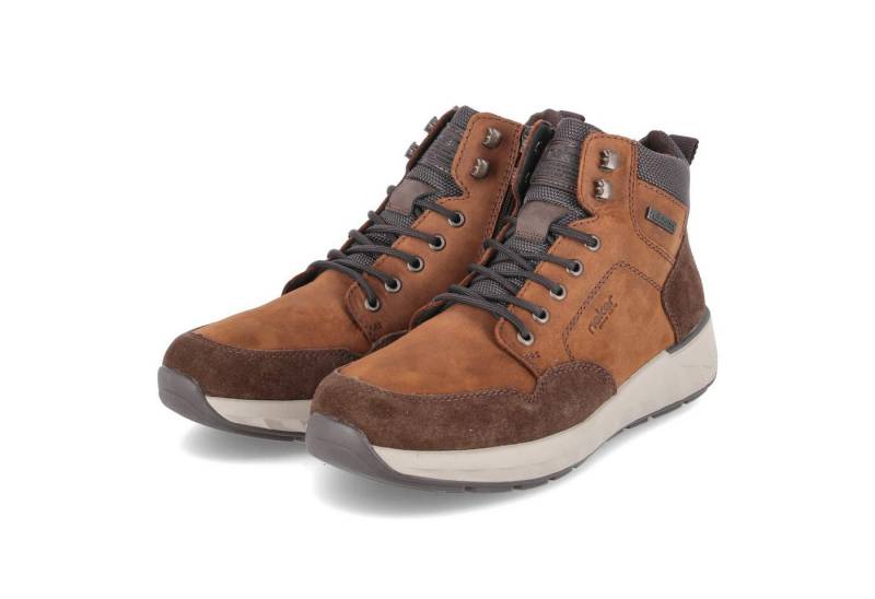 Rieker Rieker 11530-24 Herren Leder und Synthetik braun Schnürstiefel von Rieker