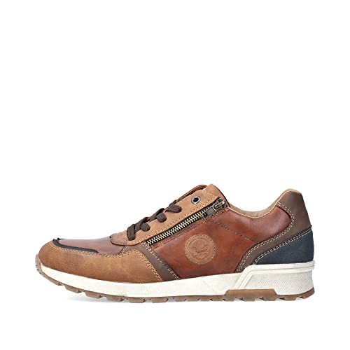 Rieker Mason Mens Trainers 42 Tan Leather von Rieker