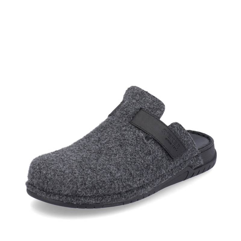 Rieker 25950-45 - Rieker Hausschuhe Grau von Rieker