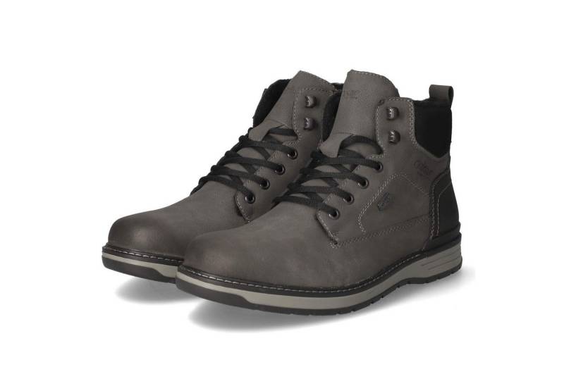 Rieker Rieker 39442-45 Herren Synthetik grau Schnürstiefel von Rieker