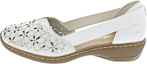 Rieker - 4135680-4135680 - Farbe: Weiß - Größe: 38 EU von Rieker