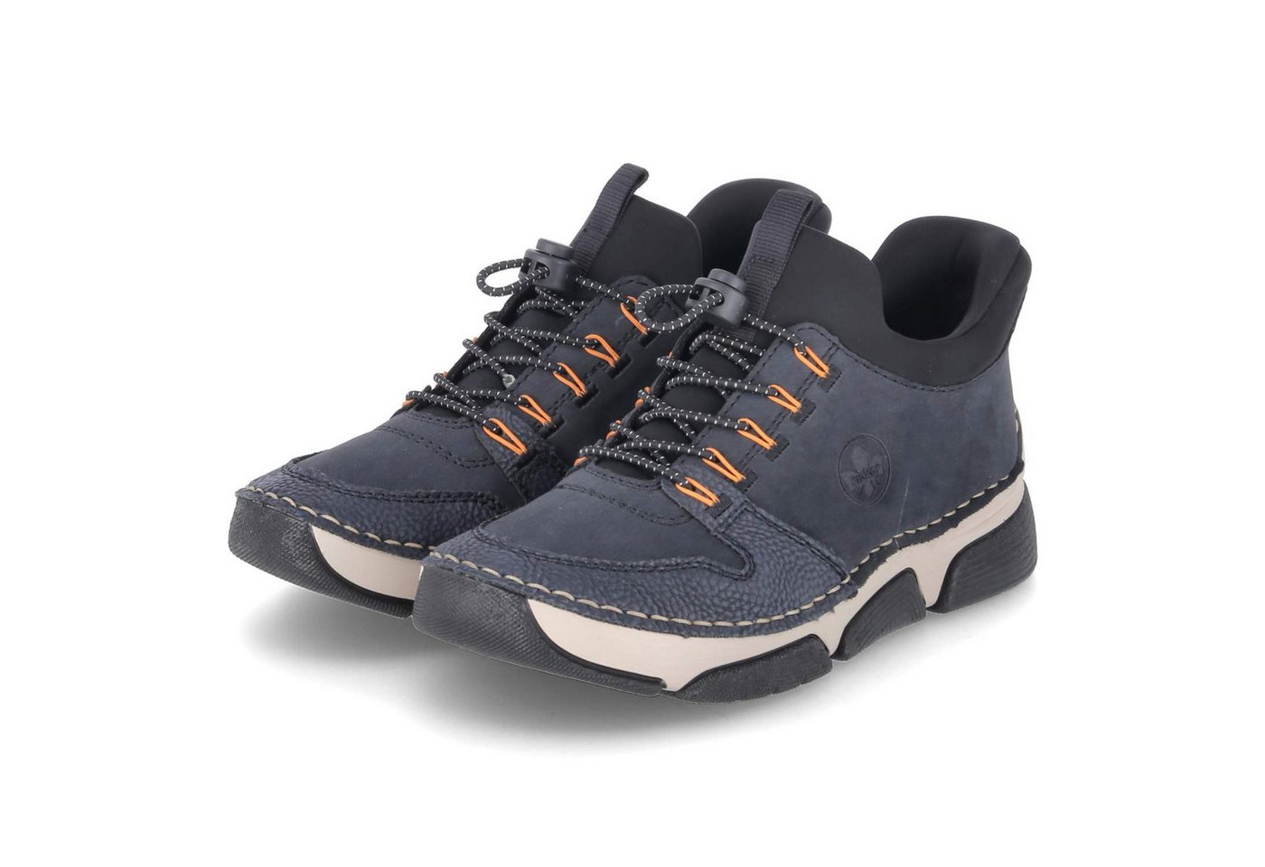 Rieker Rieker 45963-14 Damen Textil & Synthetik blau Schlupfstiefel von Rieker