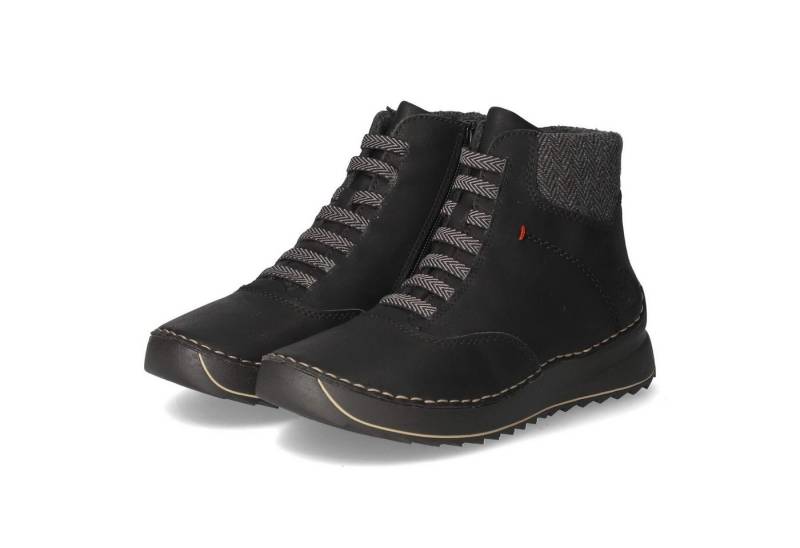 Rieker Rieker 51553-00 Damen Synthetik schwarz Schlupfstiefel von Rieker