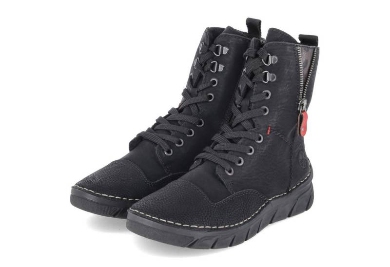 Rieker Rieker 55014-00 Damen Synthetik schwarz Winterstiefel von Rieker
