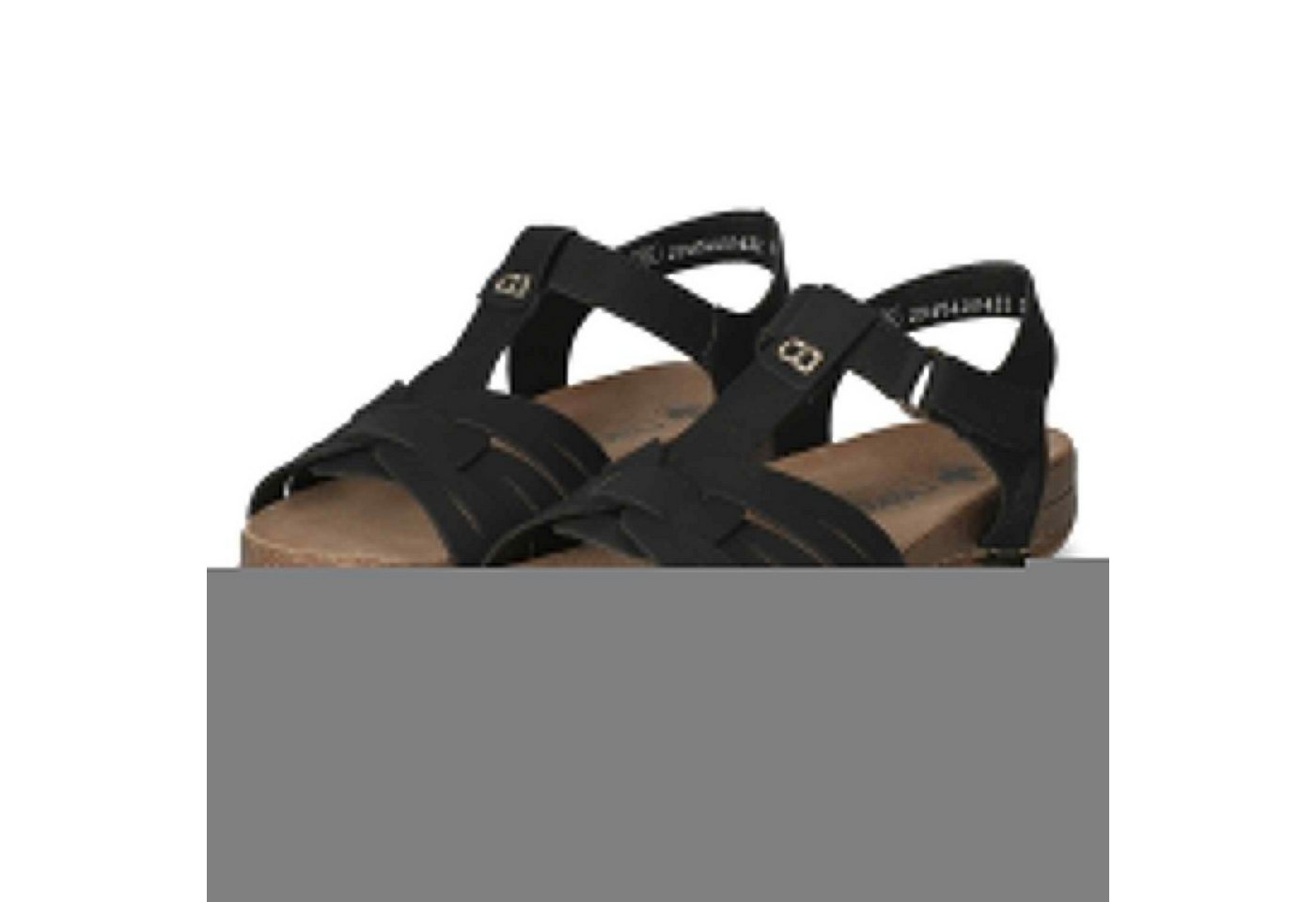 Rieker Rieker 61461-00 Damen Synthetik schwarz Sandalette von Rieker